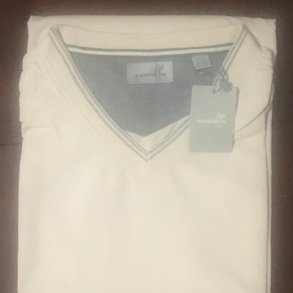 Ashworth 5267 Mens V-neck Wind Jacket Pullover   Size: 4XL **Brand New (NWT/NOS)